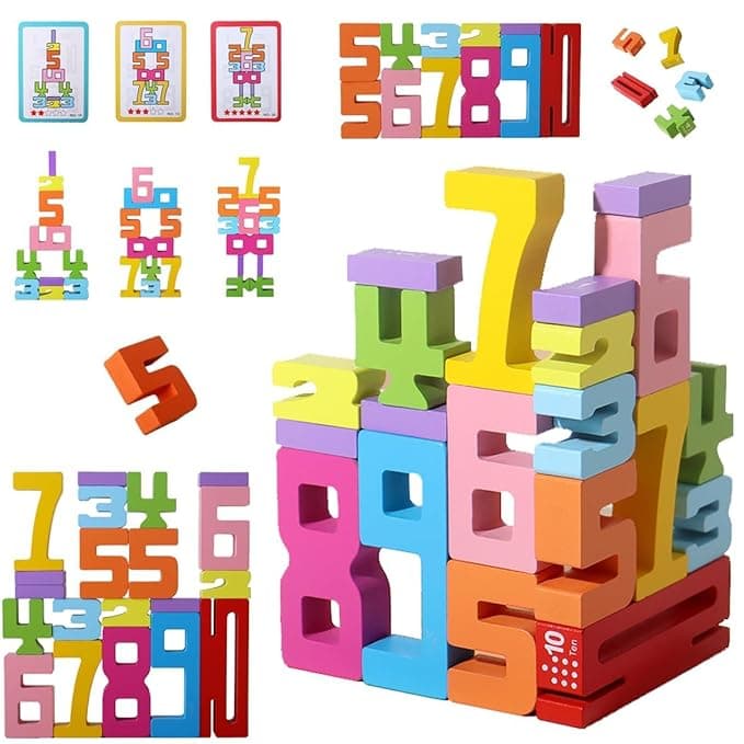 Educational Wooden Block Set